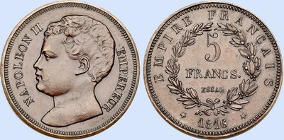 5 Francs NAPOLEON II